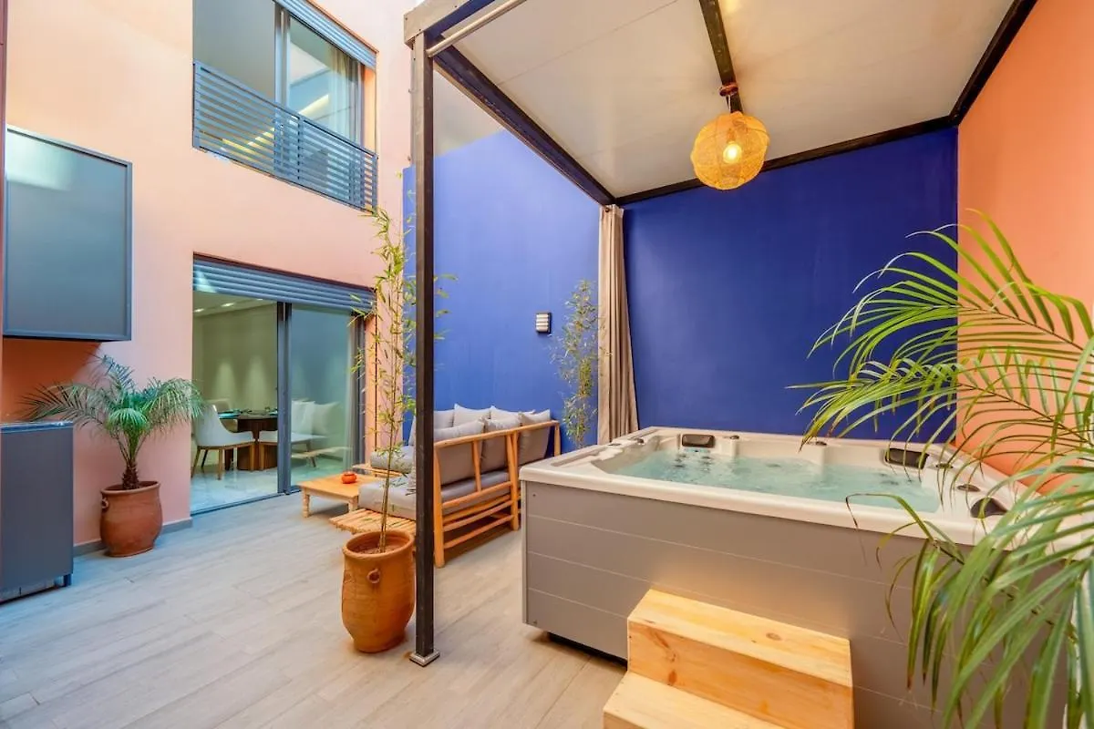 Incredible&New-Jacuzzi-Billard-Parking-Optic Fiber Appartement Marrakesh Marokko