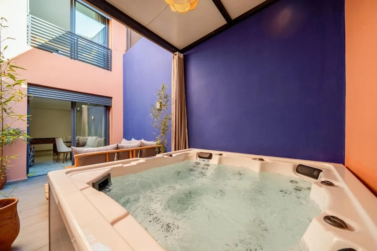 마라케시 Incredible&New-Jacuzzi-Billard-Parking-Optic Fiber 아파트